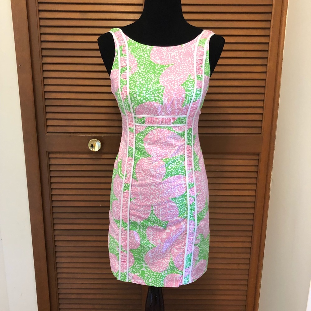 Lilly Pulitzer Fryer dress in Limeade Cheat Ya 0